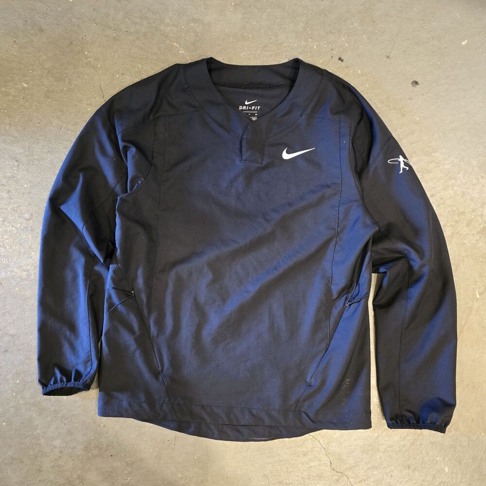 Nike Ken Griffey Jr. Swingman Dri-Fit Baseball Pullover Cage Jacket Men’s Small